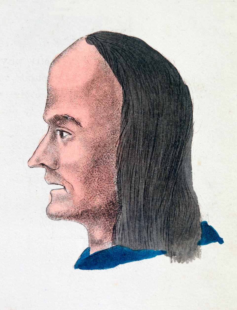 Loaferin kasvonpiirteet, 1808 tekijältä Johann Kaspar Lavater