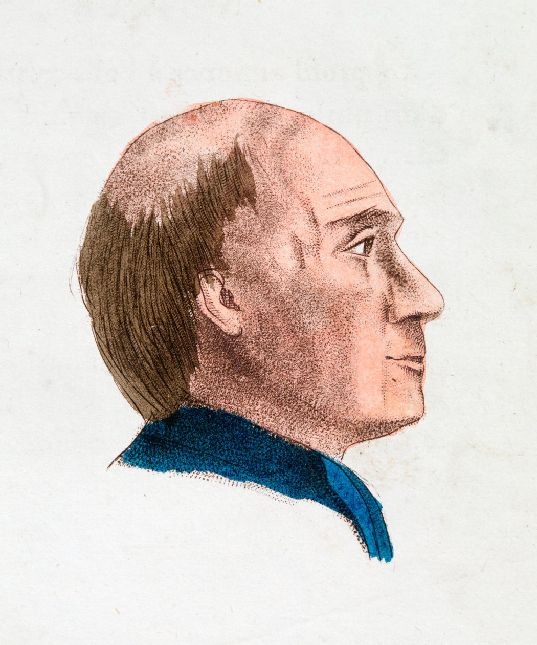 Filosofisen ja syvällisen ihmisen kasvonpiirteet, 1808 tekijältä Johann Kaspar Lavater