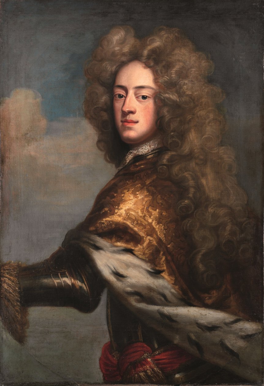George II Walesin prinssinä tekijältä Johann Leonhard Hirschmann