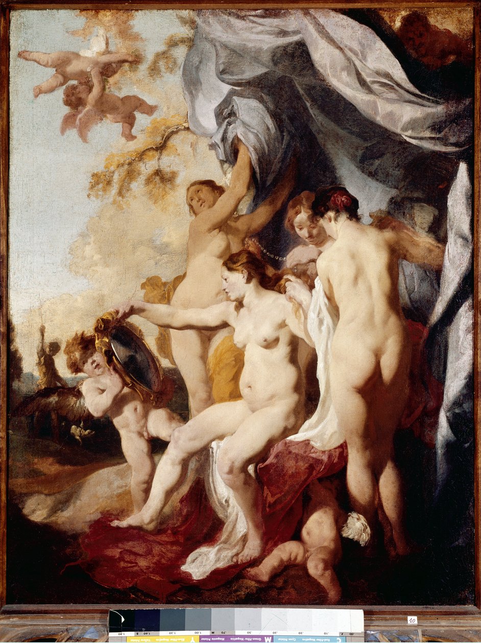 Venus peilillä (öljy kankaalle tekijältä Johann Liss