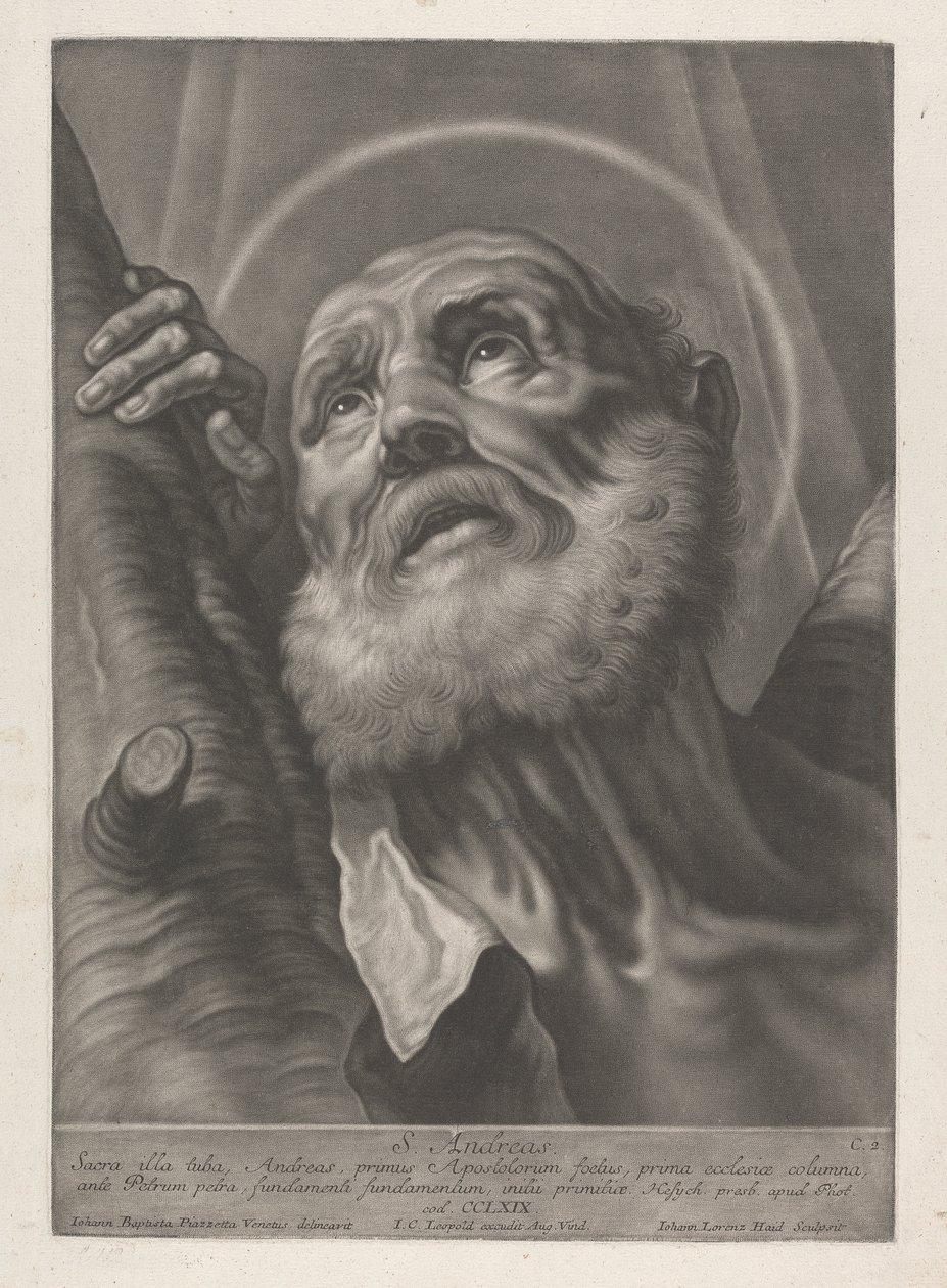 S. Andreas tekijältä Johann Lorenz Haid