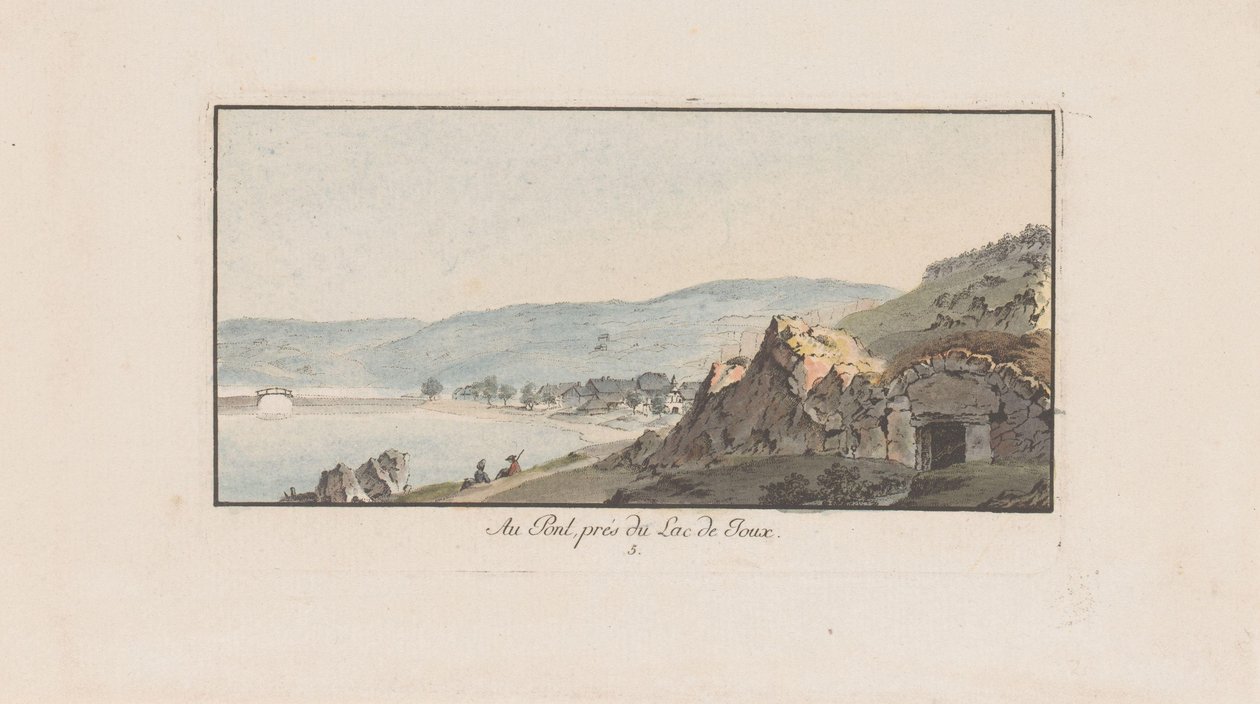 Näkymä Le Pontille Lac de Joux