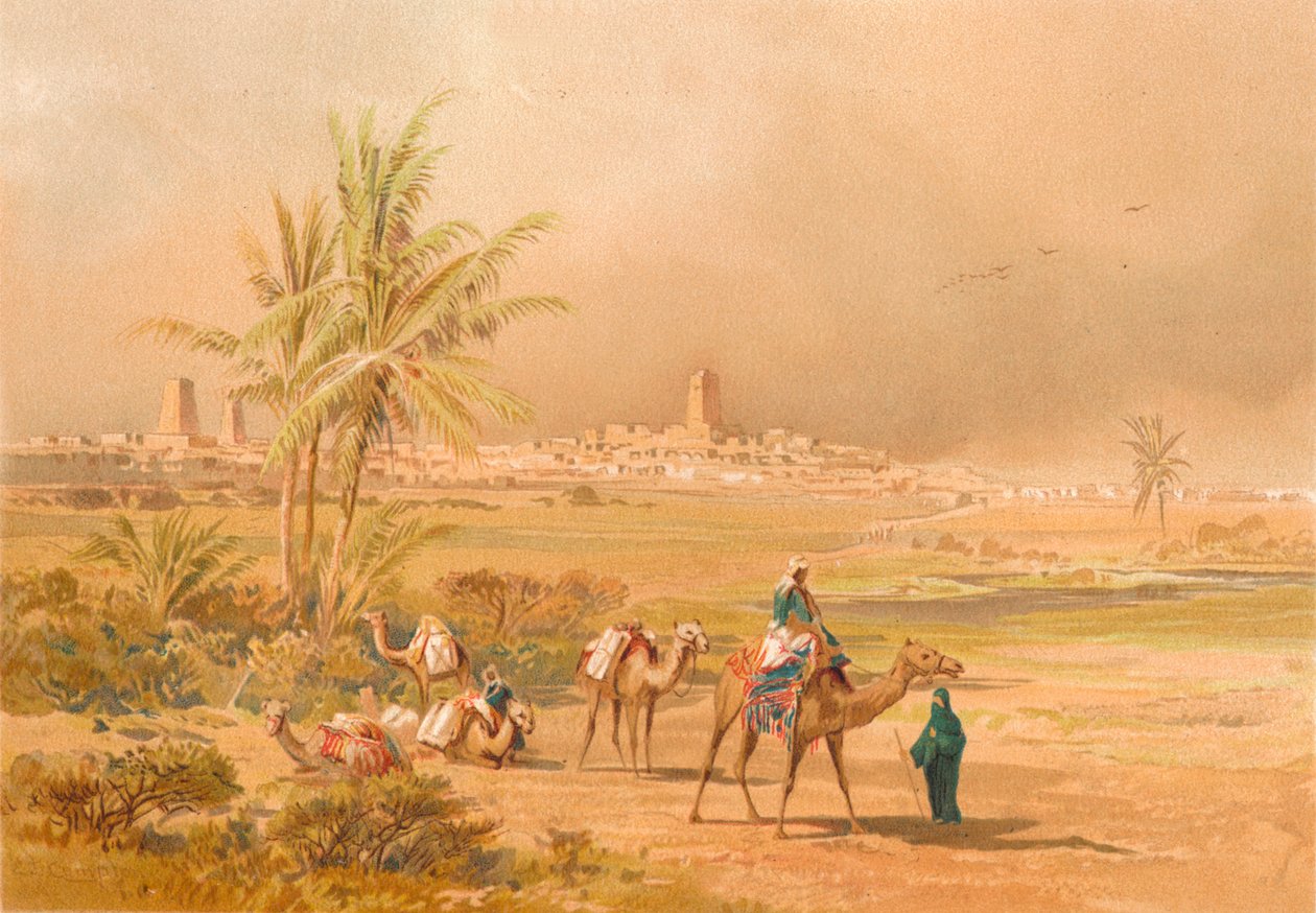 Timbuctoo, c1852, 1903 tekijältä Johann Martin Bernatz