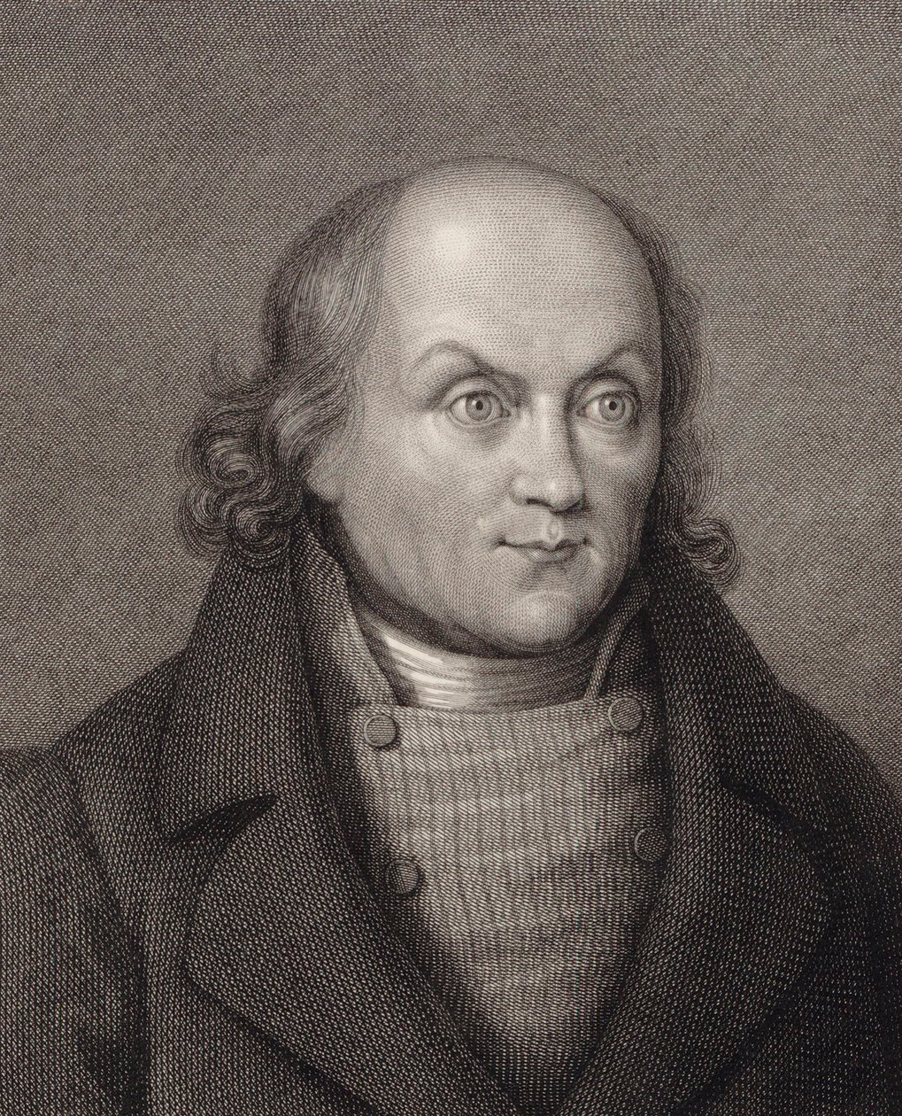 Hans Georg Nägelin muotokuva 1773-1836. tekijältä Johann Martin Esslinger