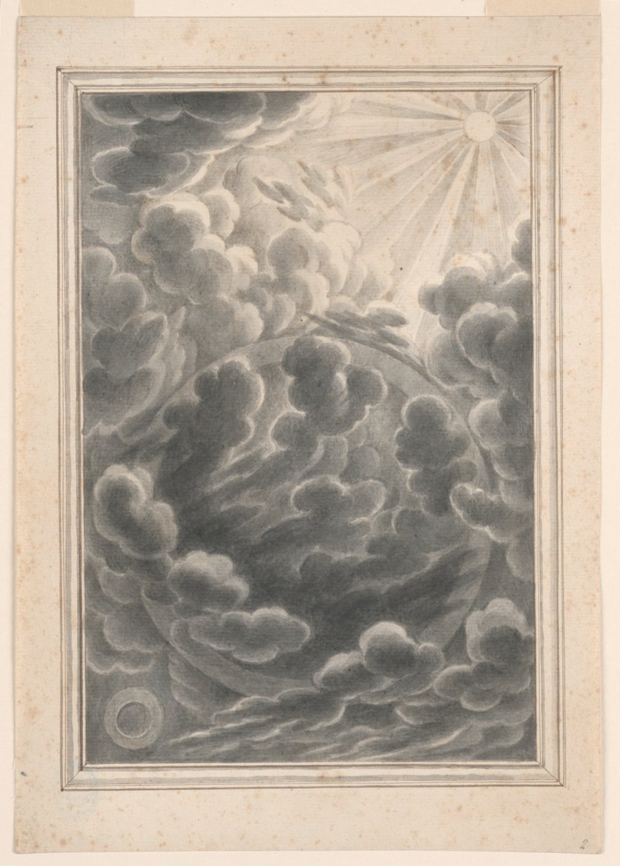 Tutkimus valon luomisesta, levy 3, Physica Sacra tekijältä Johann Melchior Füssli