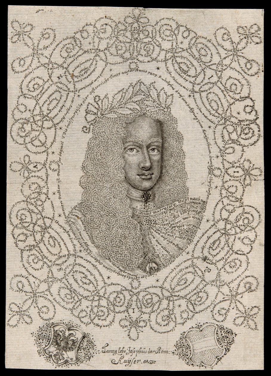 Joosef I (elokuu), Pyhän Rooman keisari tekijältä Johann Michael Puchler