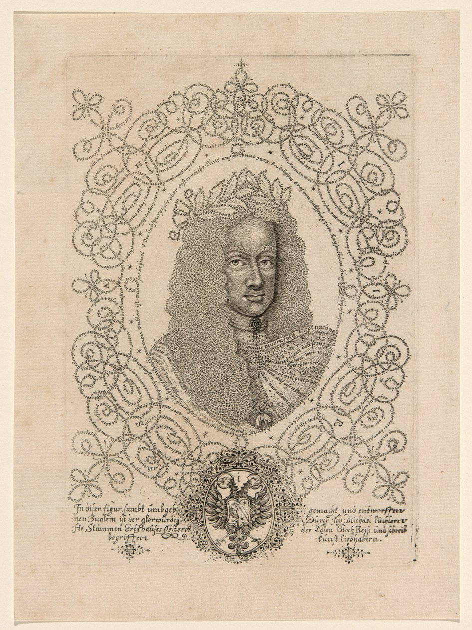 Joosef I (elokuu), Pyhän Rooman keisari tekijältä Johann Michael Puchler