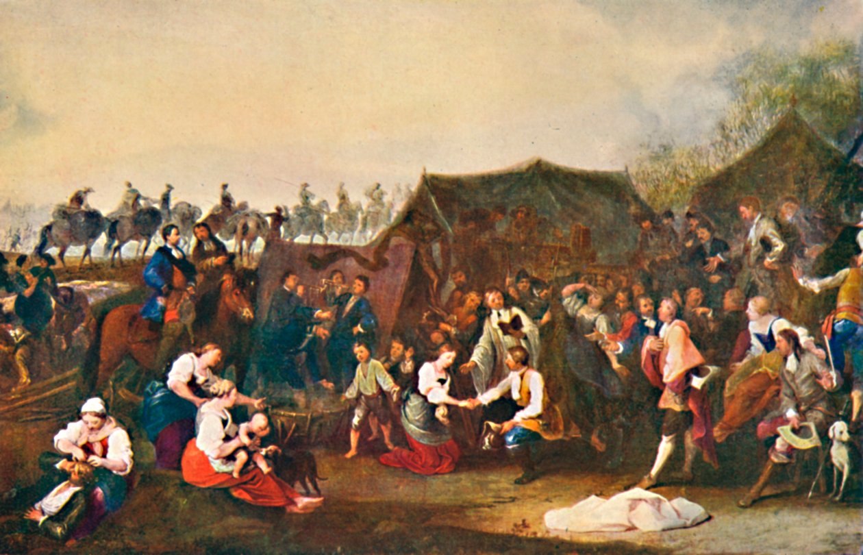 Häät leirillä, 1850, 1903 tekijältä Johann Moritz Rugendas