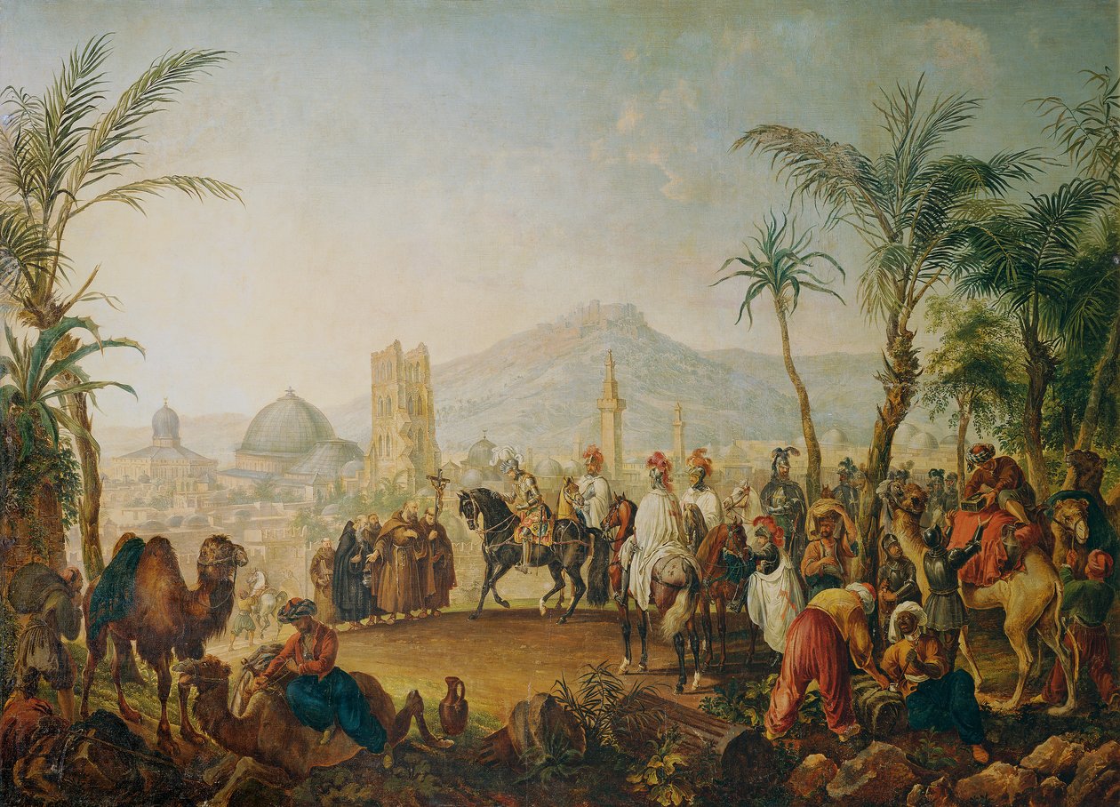 Ristiretkeläiset (Godfrey of Bouillon) tekijältä Johann Nepomuk Höchle