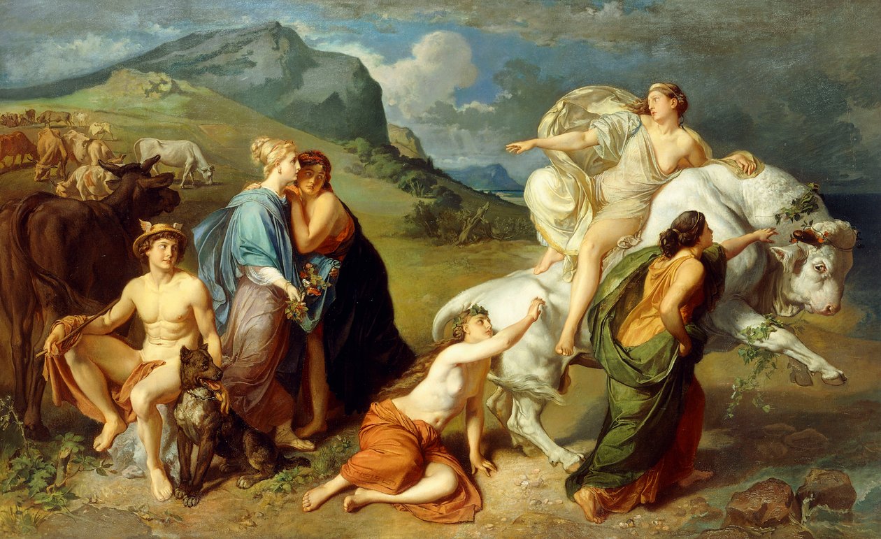 Eurooppa, tekijältä Johann Paul Adolf Kiessling