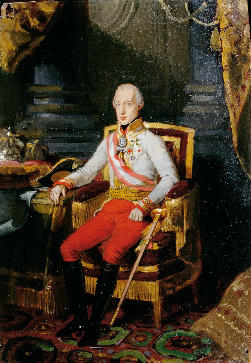 Itävallan keisari Franz I tekijältä Johann Peter Krafft