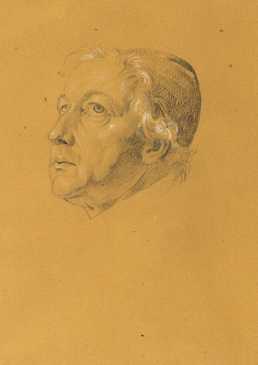 Tutkimus "Manfredin kuoleman hetkestä" tekijältä Johann Peter Krafft
