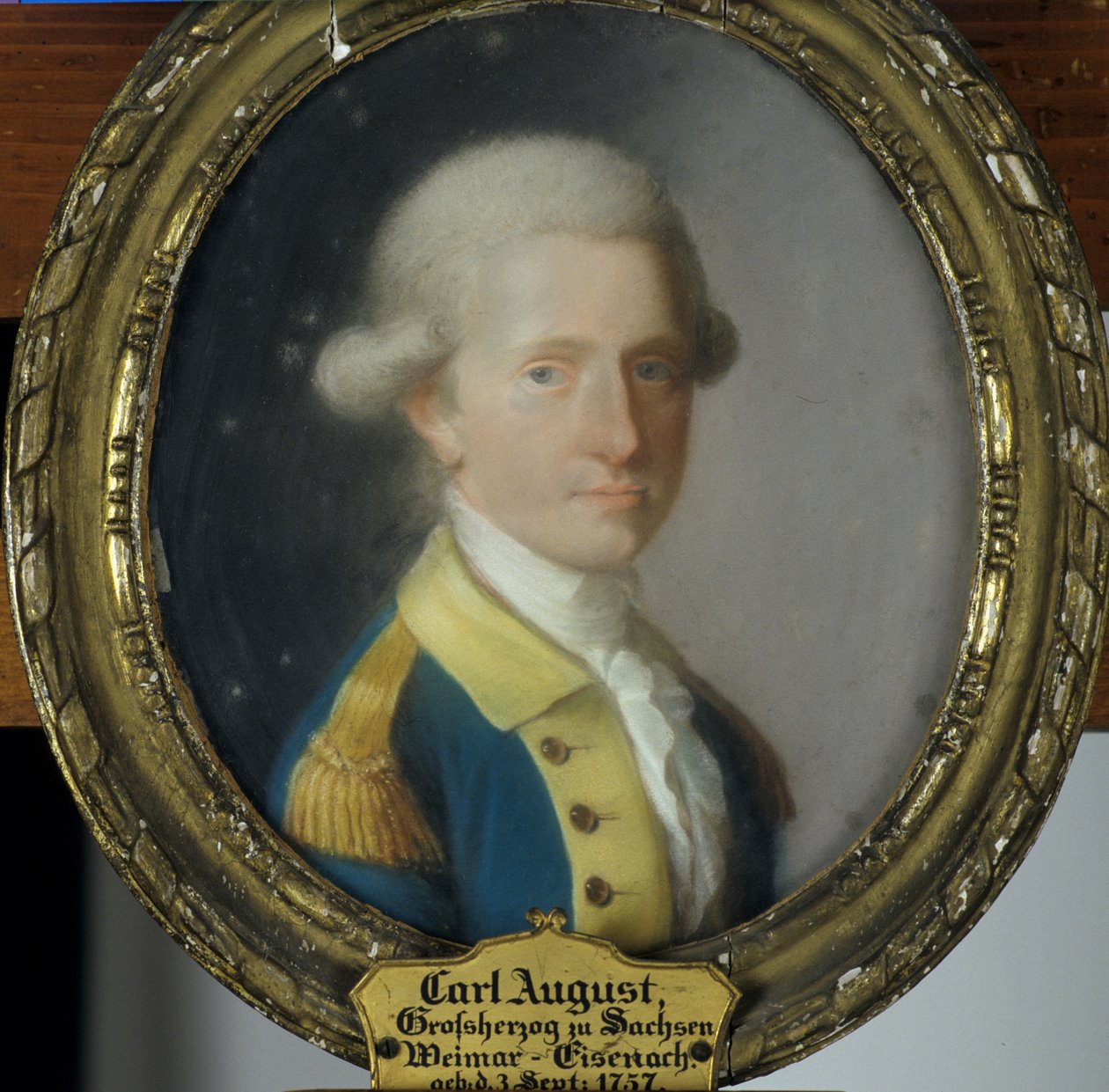 Carl August, Saksi-Weimar-Eisenachin suurherttua, 1780 tekijältä Johann Philipp Bach