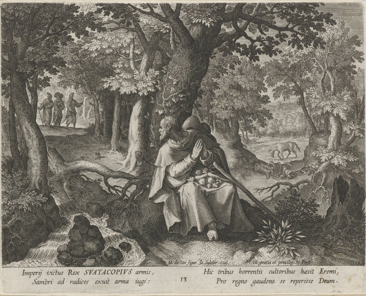 finnish tekijältä Johann Sadeler (I)