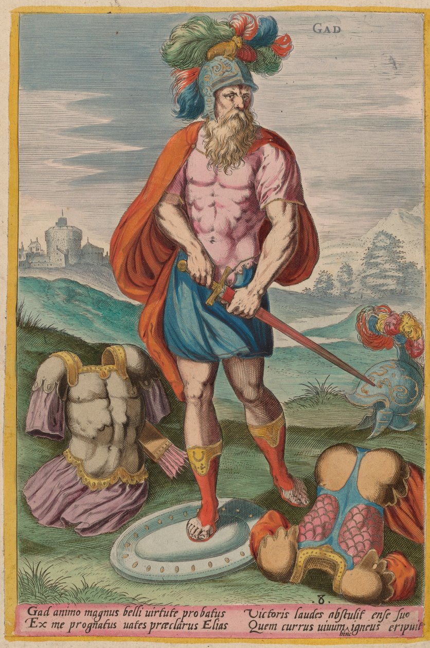 Gad, c. 1585. tekijältä Johann Sadeler I
