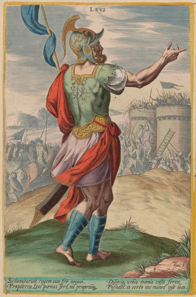 Levi, c. 1585. tekijältä Johann Sadeler I