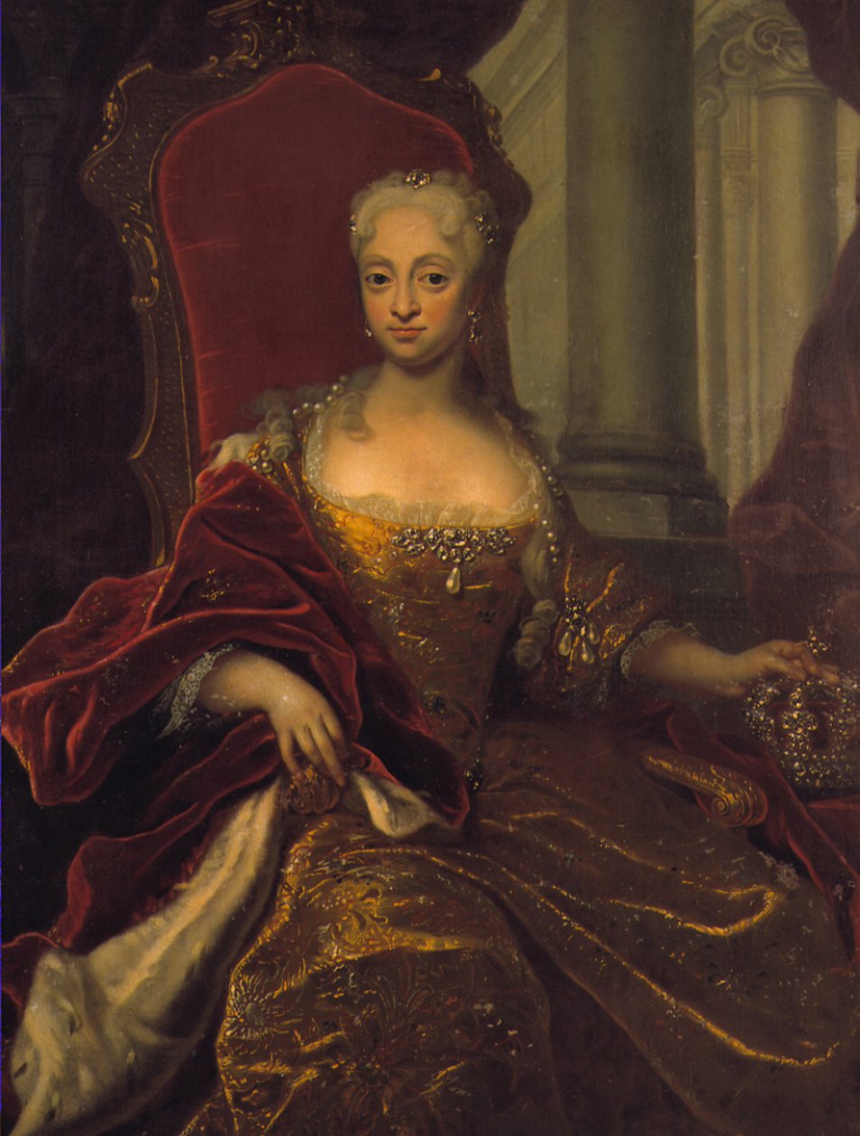 Louisemecklenburgdenmark tekijältä Johann Salomon Wahl