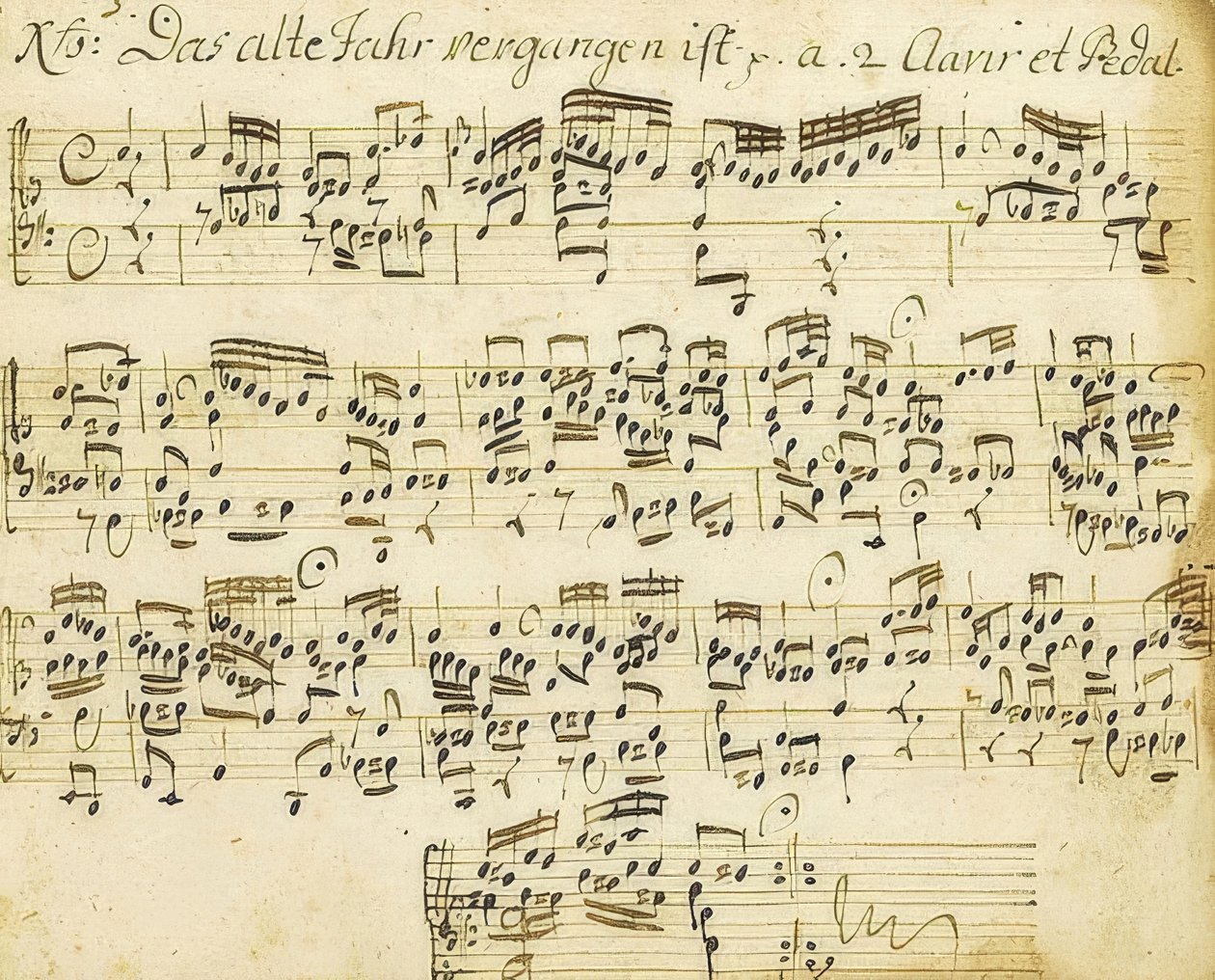 Urkukoraalien alkusoitto. Pienestä urkukirjasta. 1713-1716 tekijältä Johann Sebastian Bach