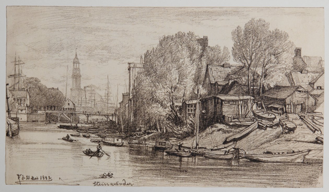 Steinwerderissa 21-05-1882 tekijältä Johann Theobald Riefesell