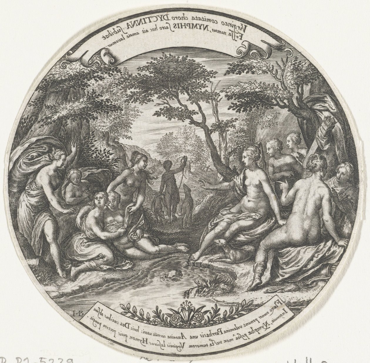 Diana saa selville Calliston raskauden tekijältä Johann Theodor de Bry
