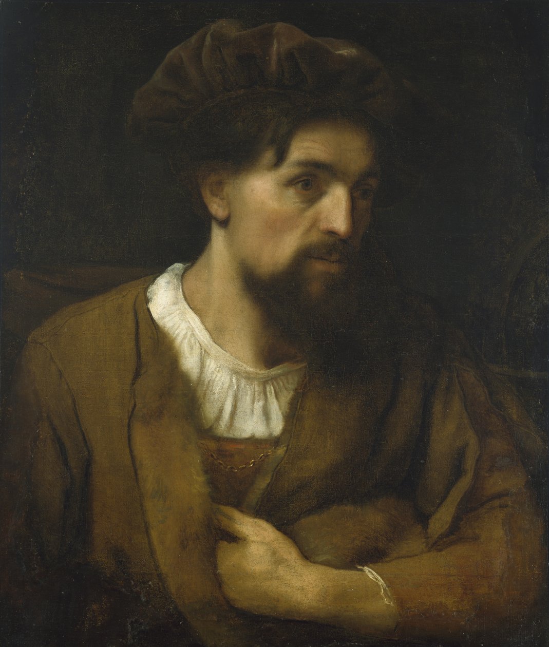 Filosofin muotokuva (öljy kankaalle) tekijältä Johann Ulrich Mayr