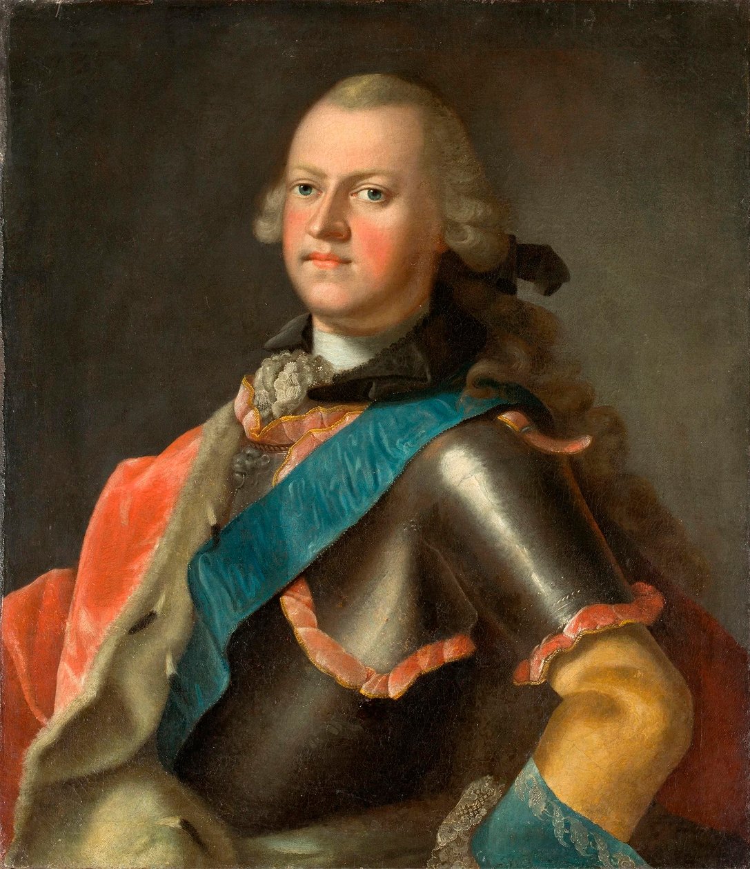 Saksi-Hildburghausenin herttua Ernst Friedrich III Carl (1727-1780). tekijältä Johann Valentin Tischbein