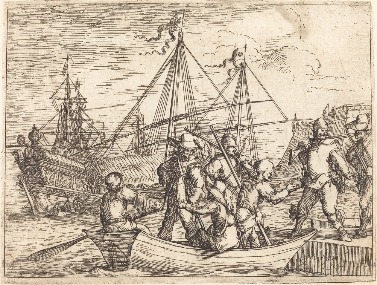 Erilaisten taisteluiden päähänpisto, 1635. tekijältä Johann Wilhelm Baur