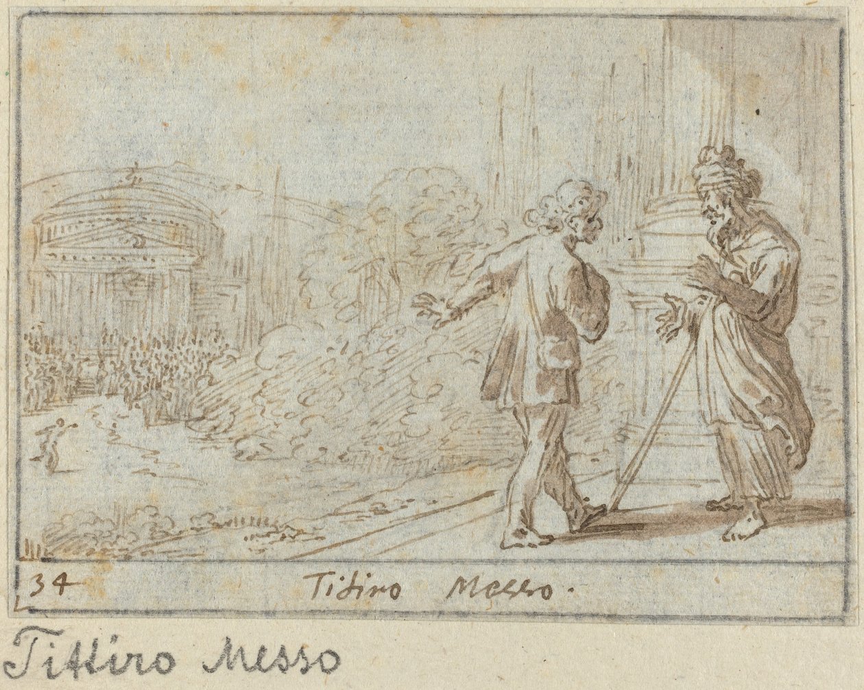 Titiro ja Messo tekijältä Johann Wilhelm Baur