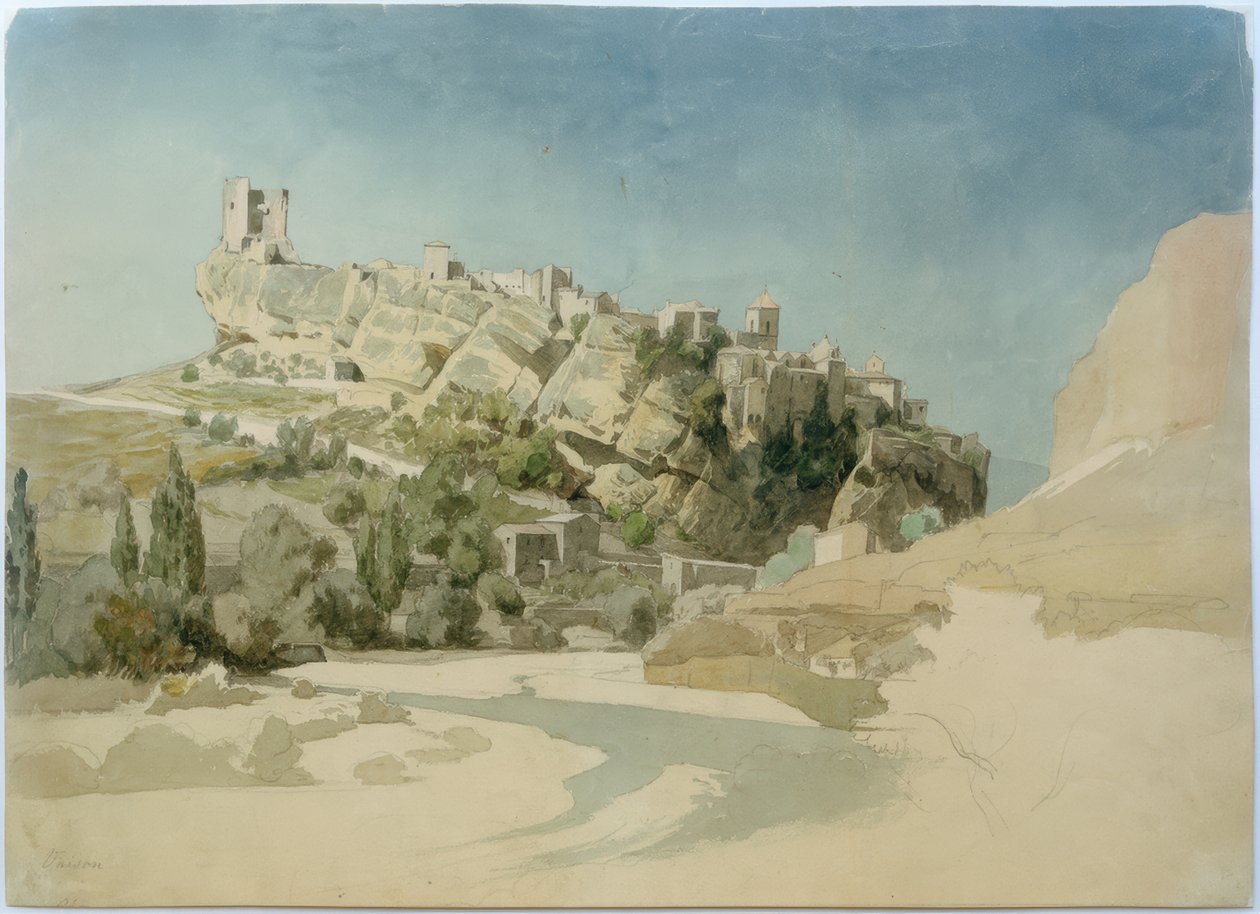 Blick auf Vaison-la-Romaine tekijältä Johann Wilhelm Schirmer