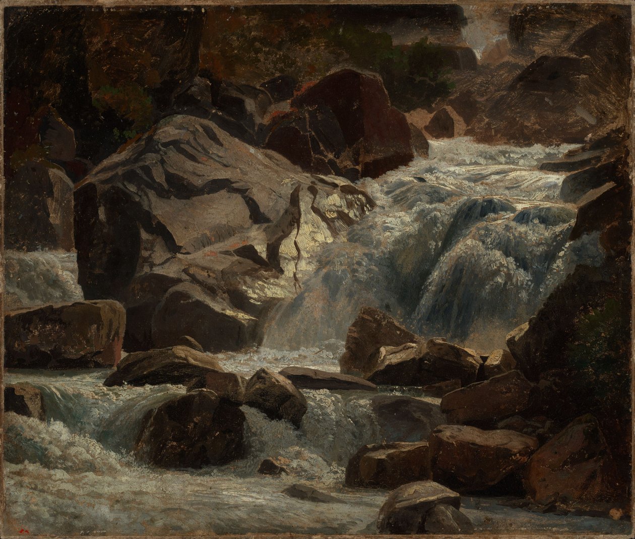 Sveitsiläinen vuoristopuro tekijältä Johann Wilhelm Schirmer