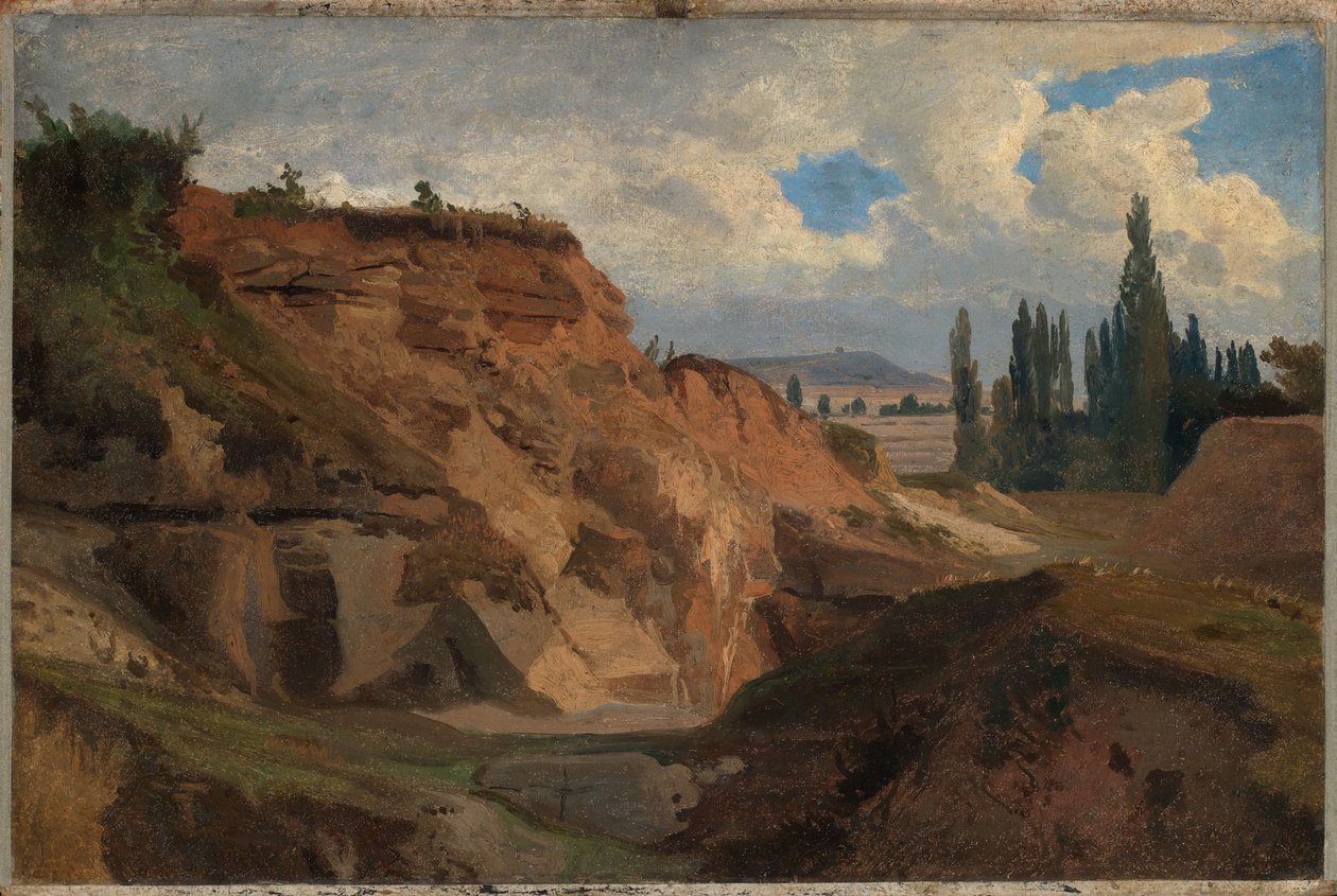 Kivilouhos Etelä-Ranskassa tekijältä Johann Wilhelm Schirmer