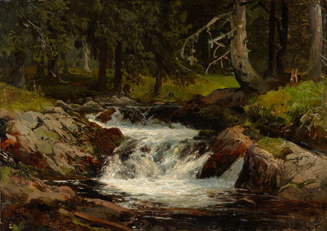Waldbach tekijältä Johann Wilhelm Schirmer
