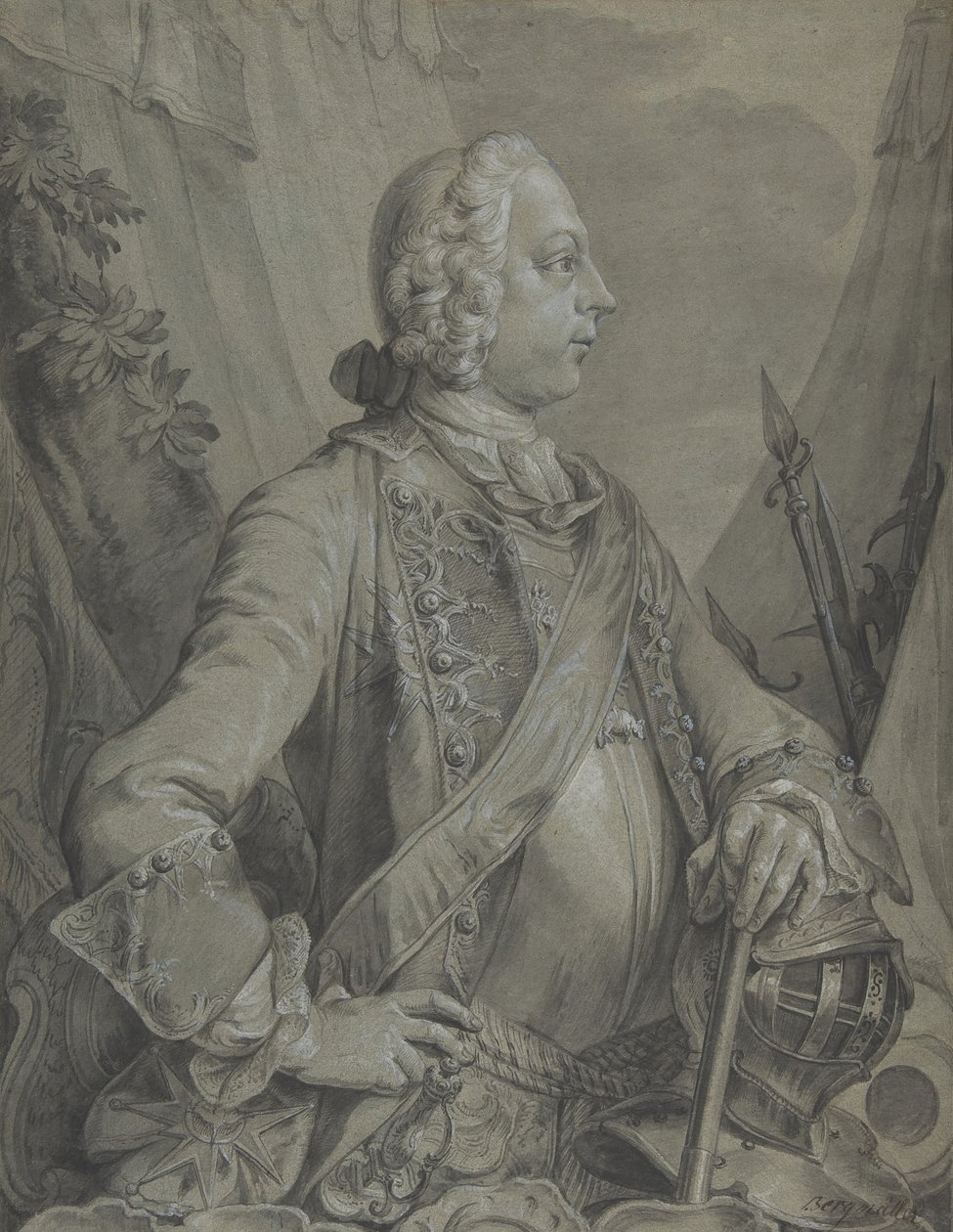 Keisari Joseph II:n muotokuva sotilaskomentajana, 1700-luvun alkupuolelta puoliväliin. tekijältä Johann Wolfgang Baumgartner