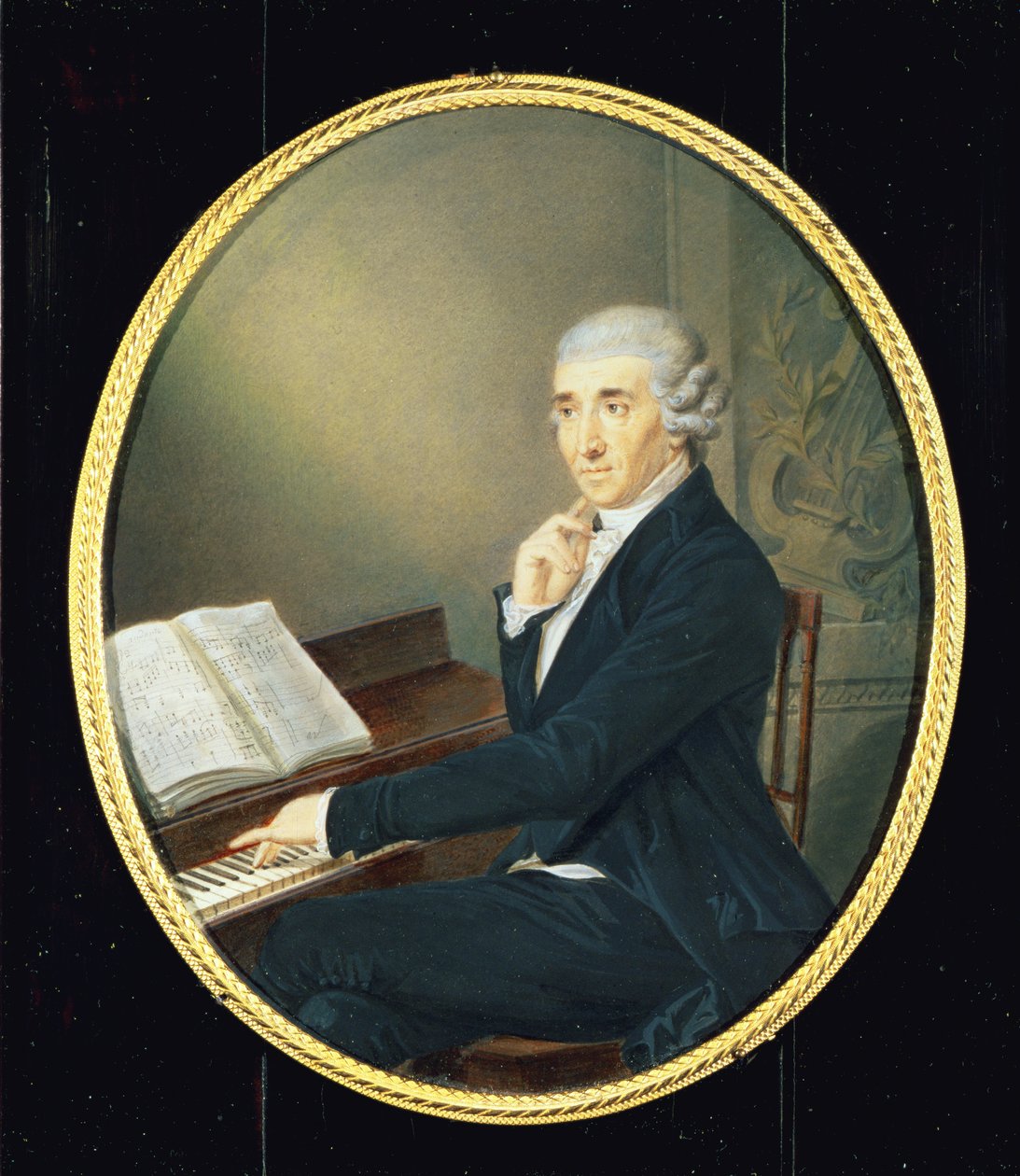 Joseph Haydn noin 1795 tekijältä Johann Zitterer