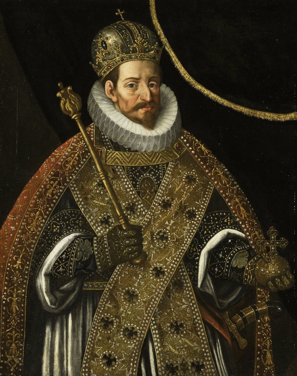 Matthias, Pyhän Rooman valtakunnan keisari (1557-1619) tekijältä Johann or Hans von (circle of) Aachen