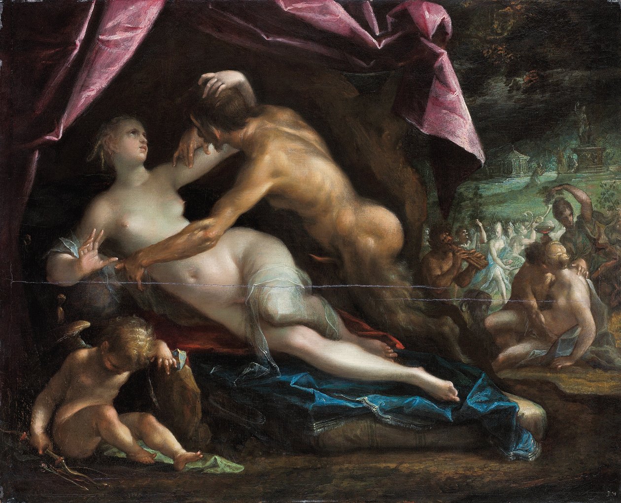 Pan ja Selene tekijältä Johann or Hans von Aachen