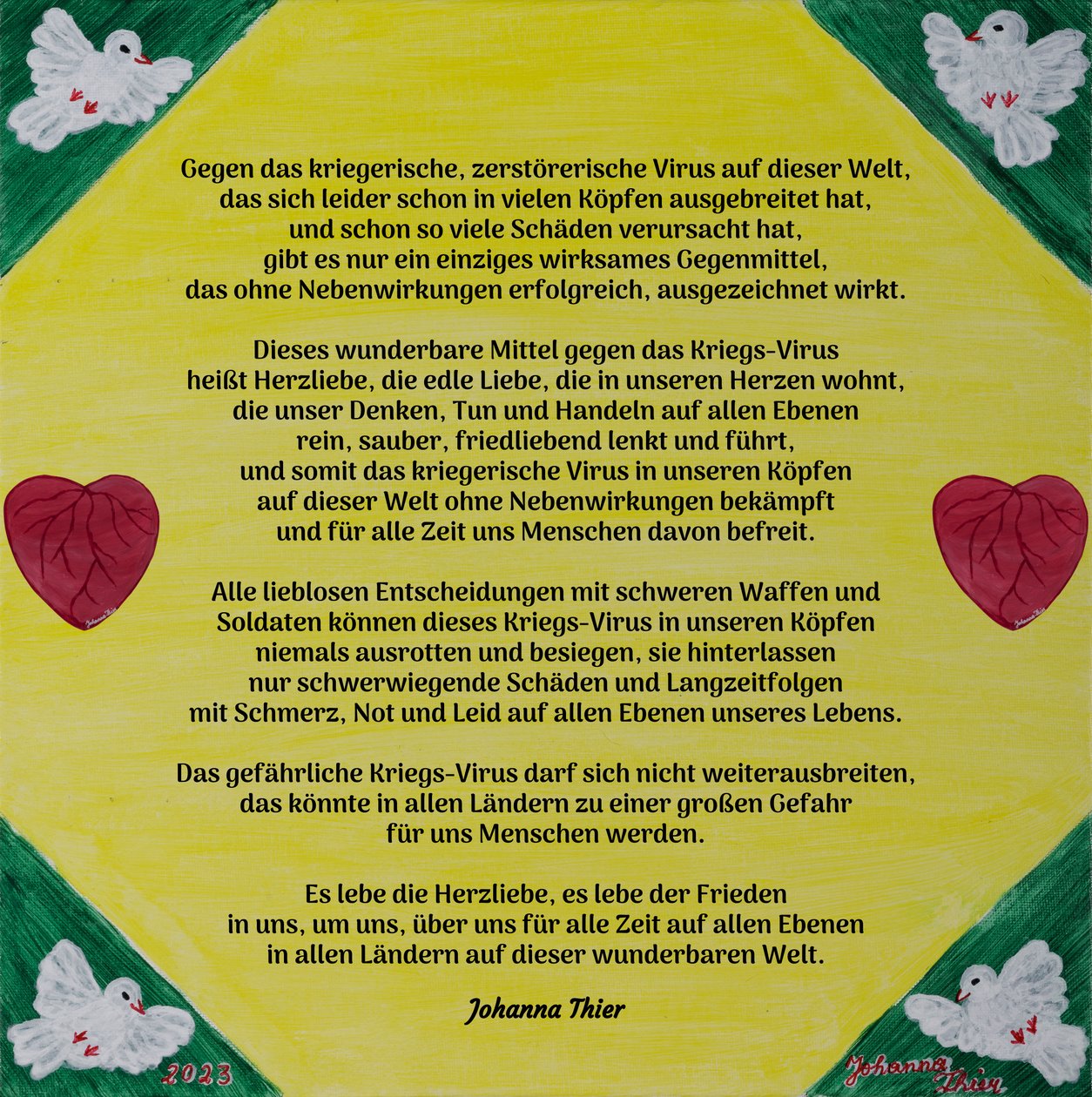 Sydämen rakkauden ihme tekijältä Johanna Thier