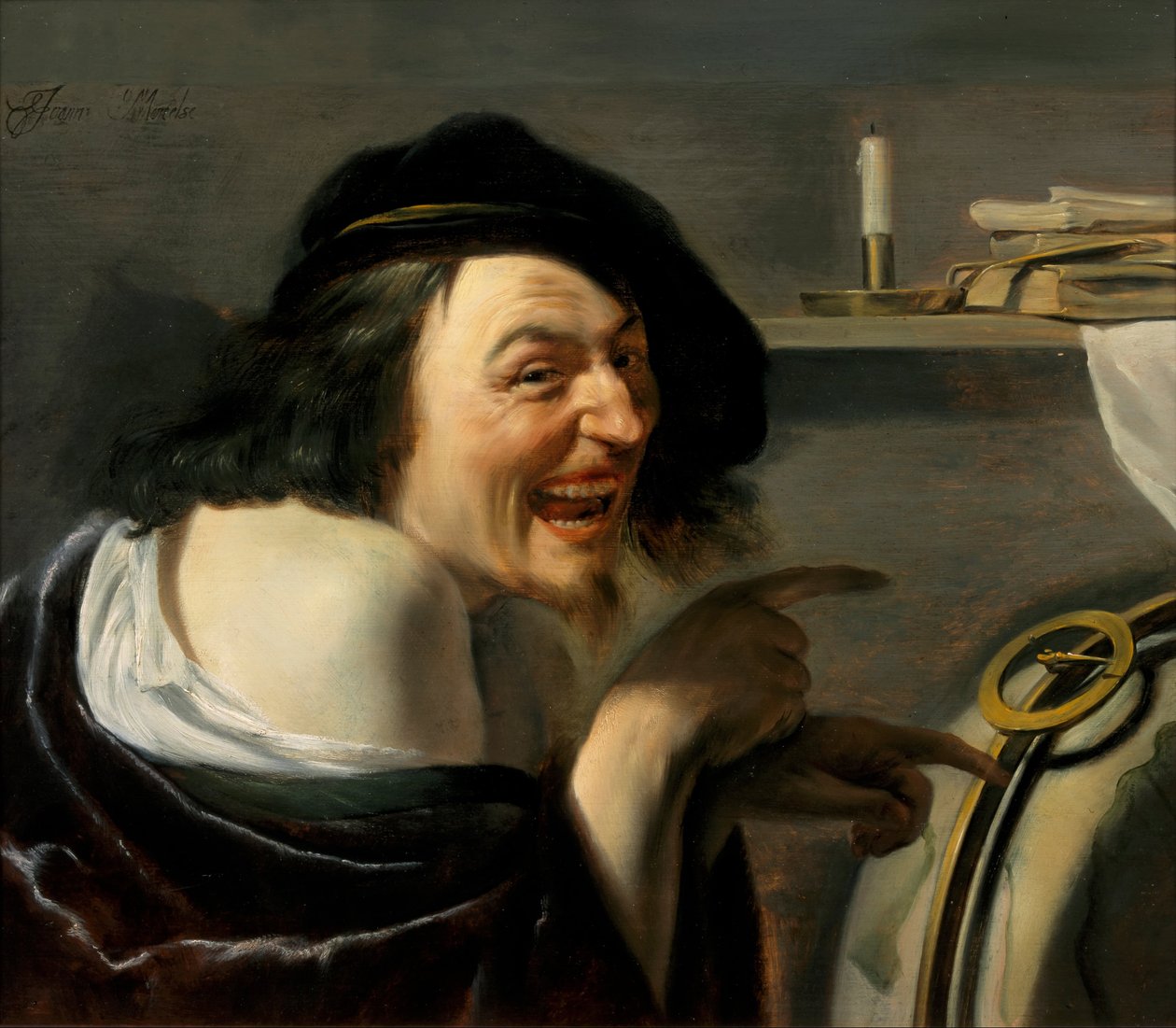 Demokritos tekijältä Johannes Moreelse