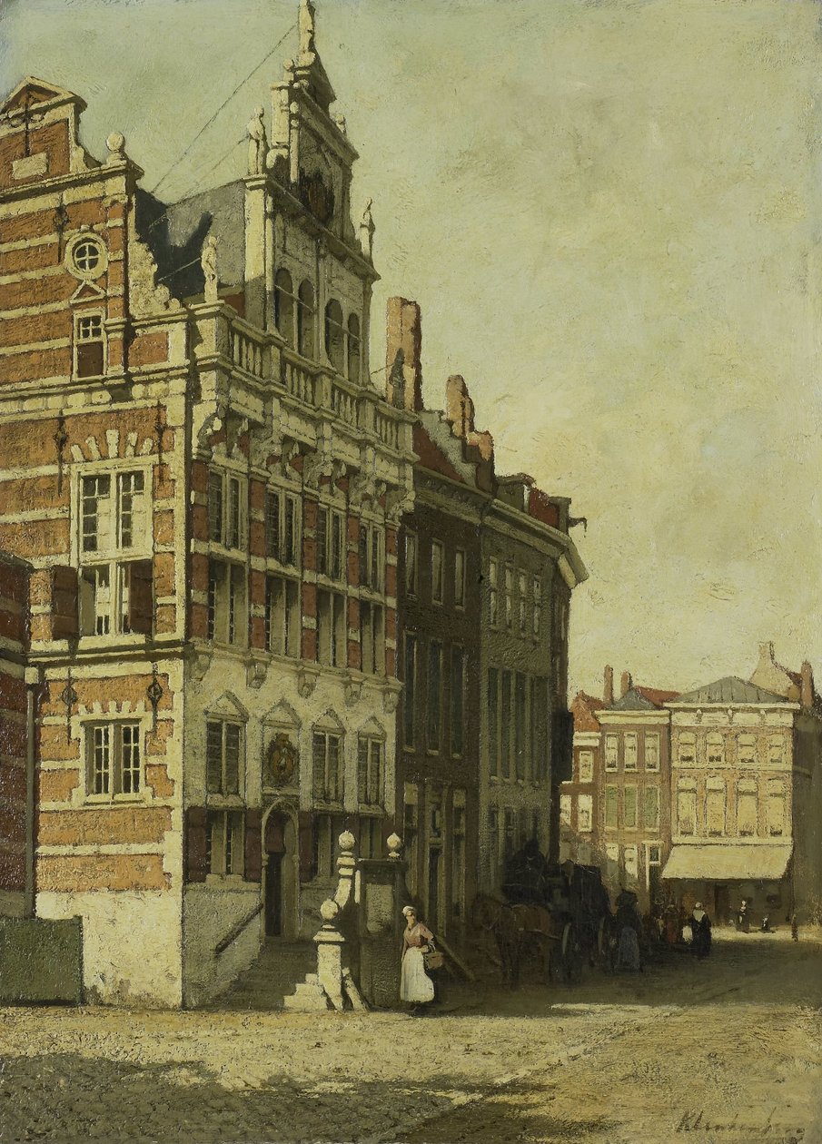 Kaupungintalo, Haag tekijältä Johannes Christiaan Karel Klinkenberg