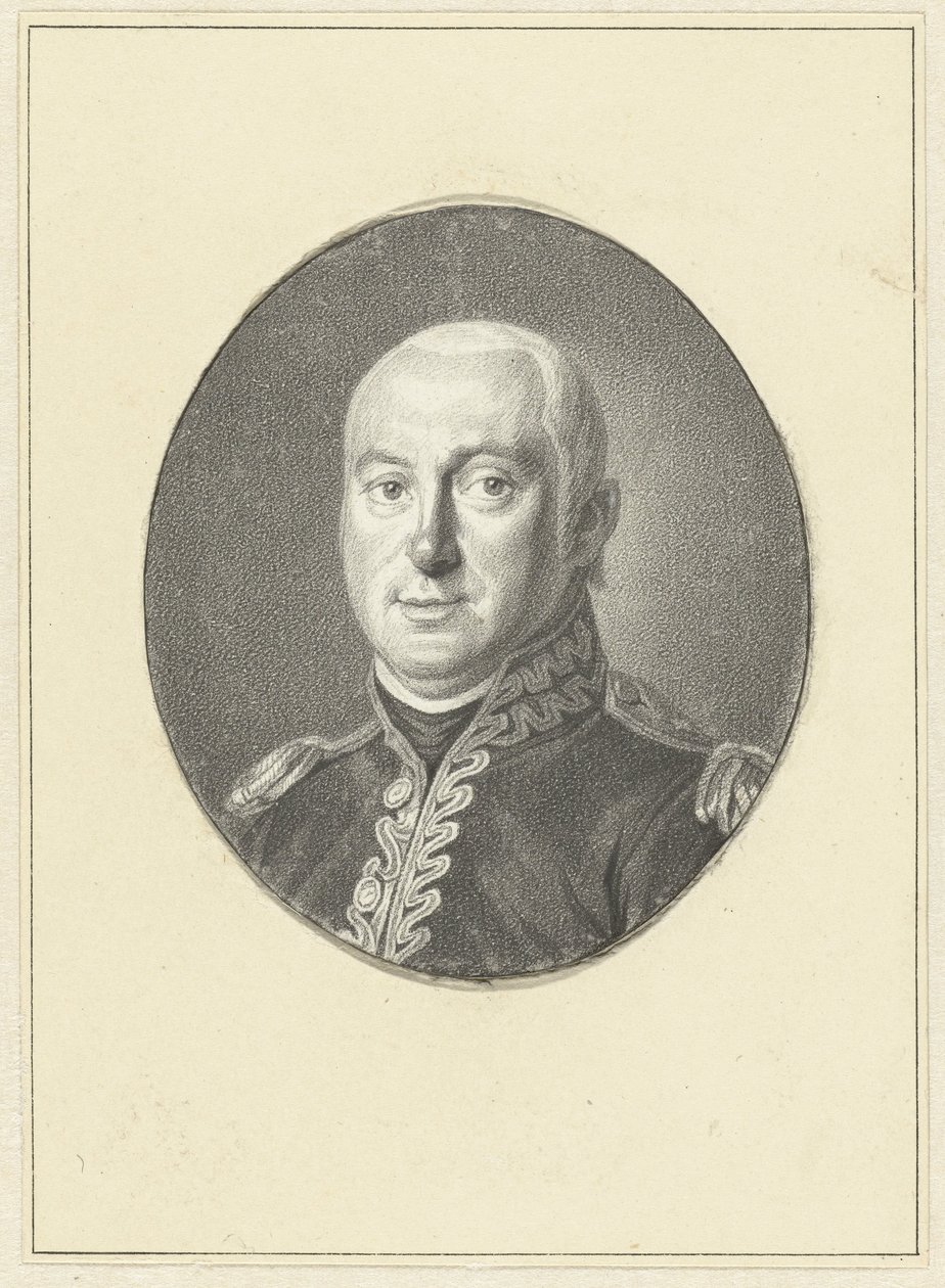 Amiraali Jan Willem de Winterin muotokuva tekijältä Johannes Cornelis Mertens