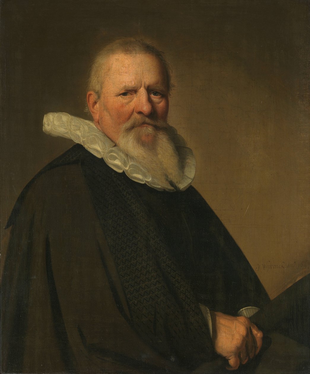 Pieter Jacobsz Schout (1570-1645), Haarlemin pormestari tekijältä Johannes Cornelisz. Verspronck