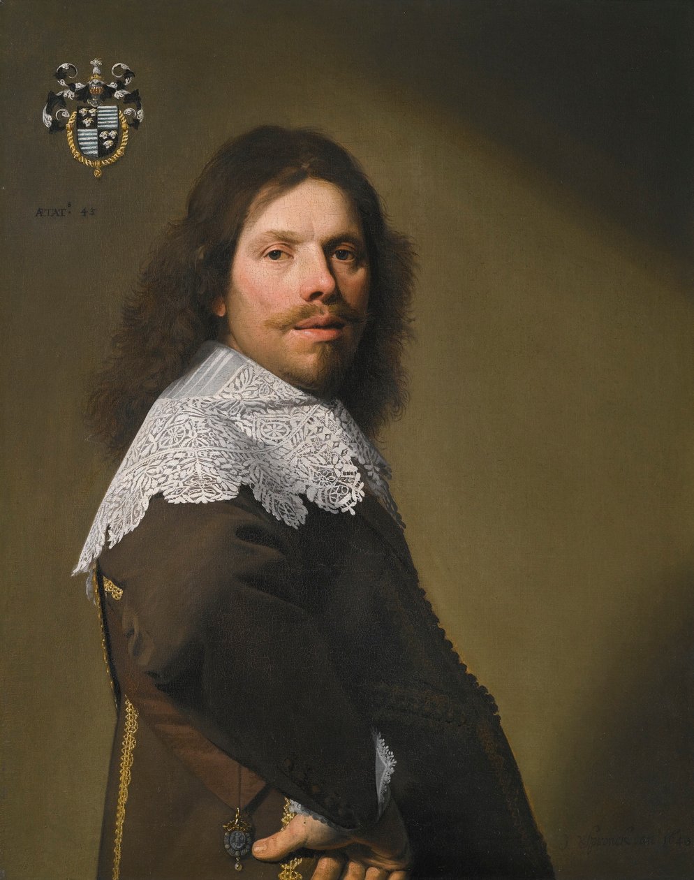 Cornelis Montigny de Glargesin muotokuva tekijältä Johannes Cornelisz Verspronck