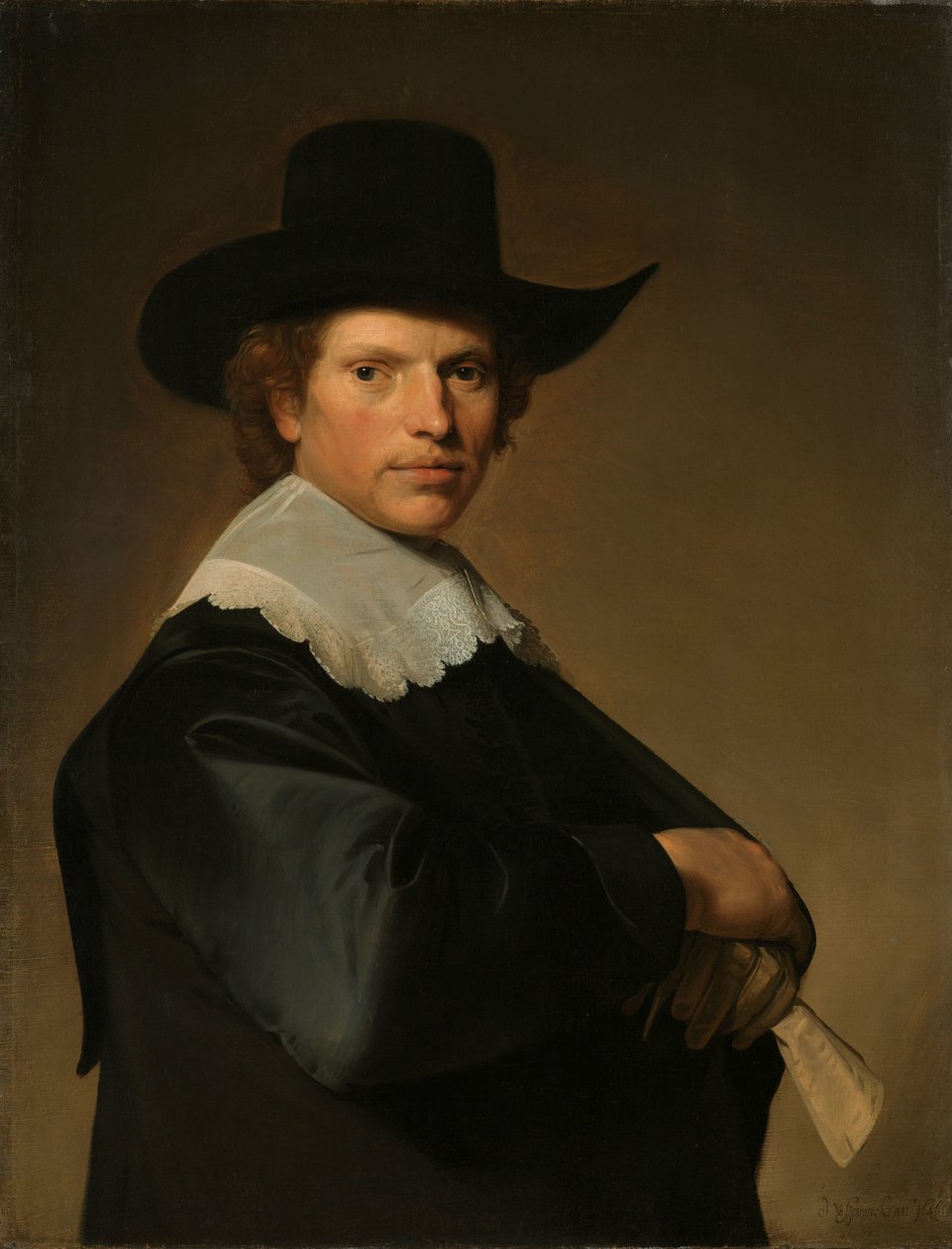 Miehen muotokuva tekijältä Johannes Cornelisz. Verspronck