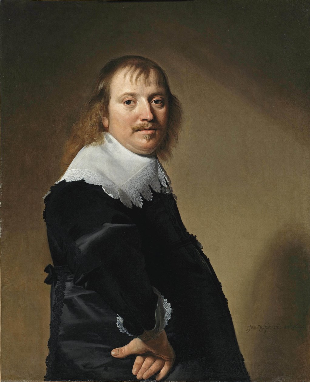 Miehen muotokuva tekijältä Johannes Cornelisz Verspronck