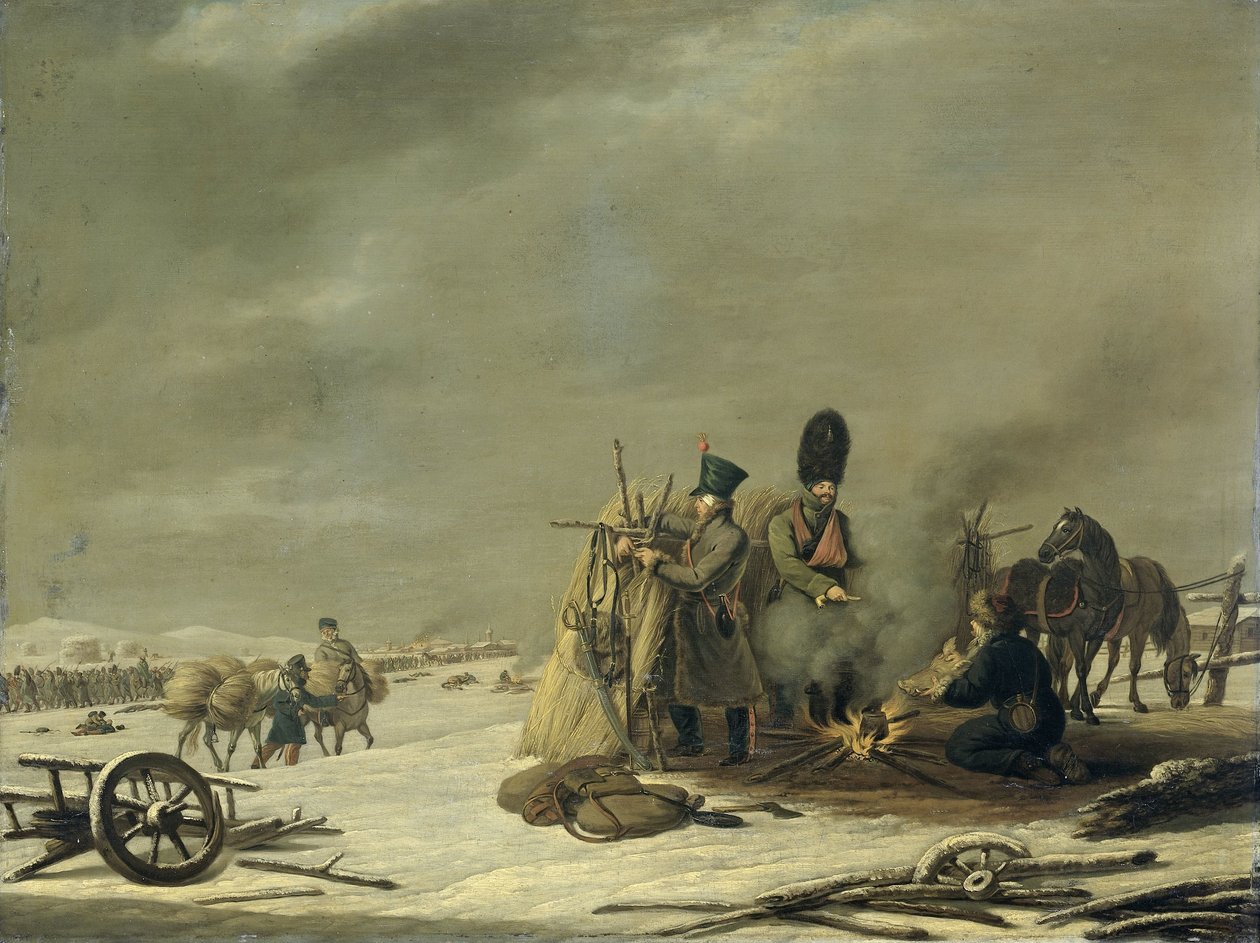 Bivouac Molodechnossa, 3.-4. joulukuuta 1812: jakso Napoleonin vetäytymisestä Venäjältä tekijältä Johannes Hari (I)