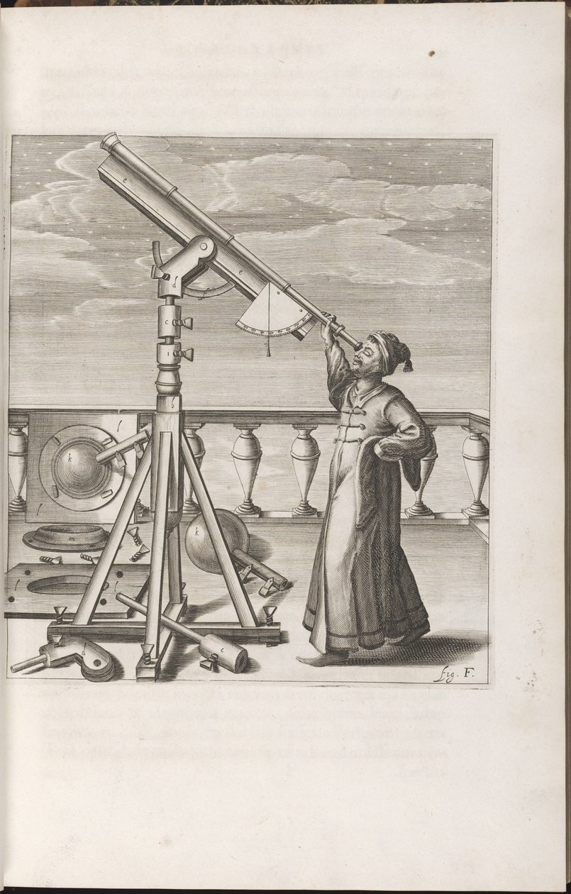 Johannes Hevelius, Selenografia, 1647 tekijältä Johannes Hevelius