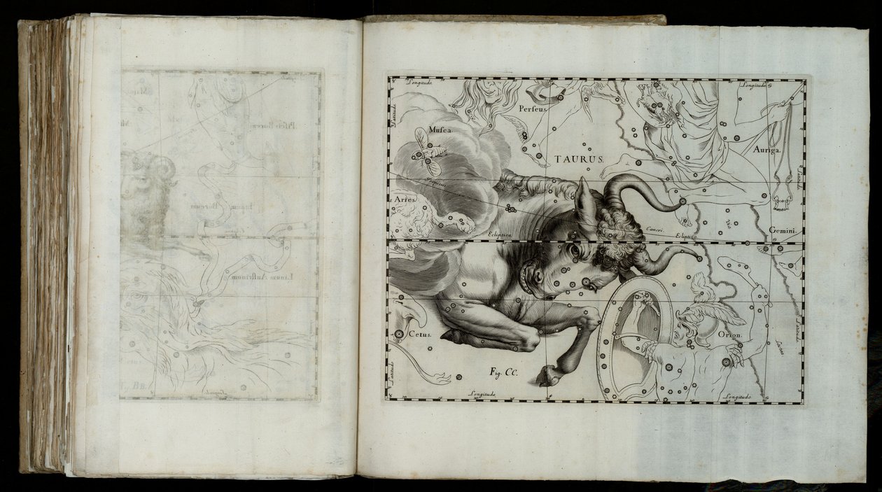 Tähtitieteen Prodromus, 1690 tekijältä Johannes Hevelius
