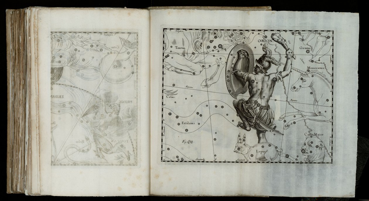 Tähtitieteen Prodromus, 1690 tekijältä Johannes Hevelius