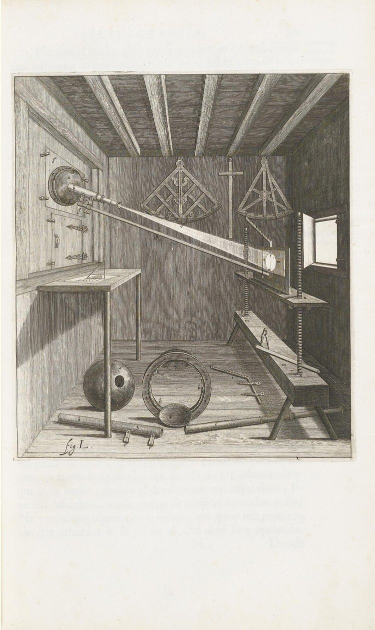Selenografia, 1647 tekijältä Johannes Hevelius