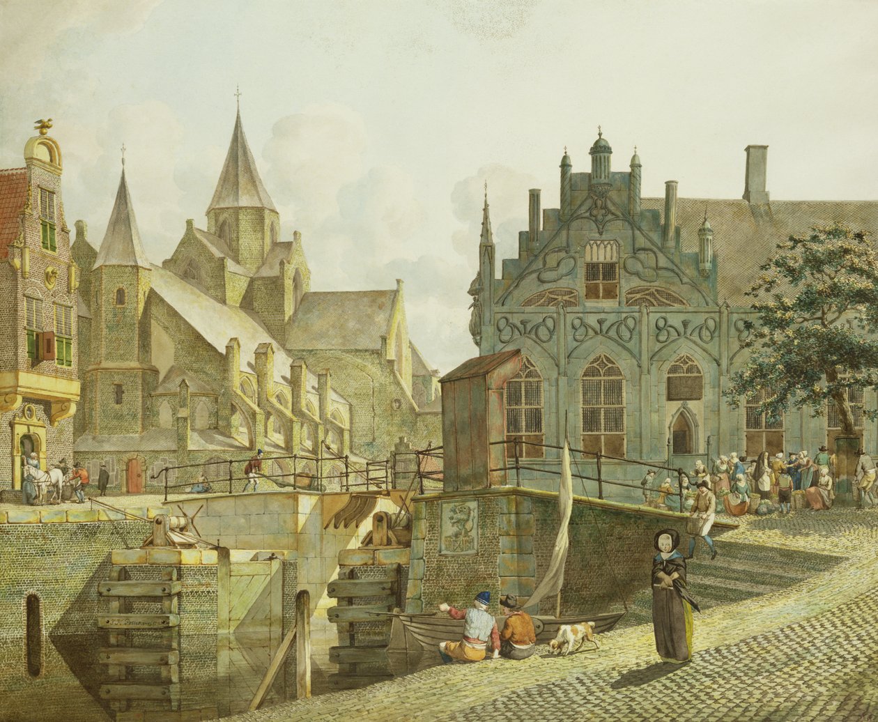 Kanavan sulku, 1797 tekijältä Johannes Huibert Prins